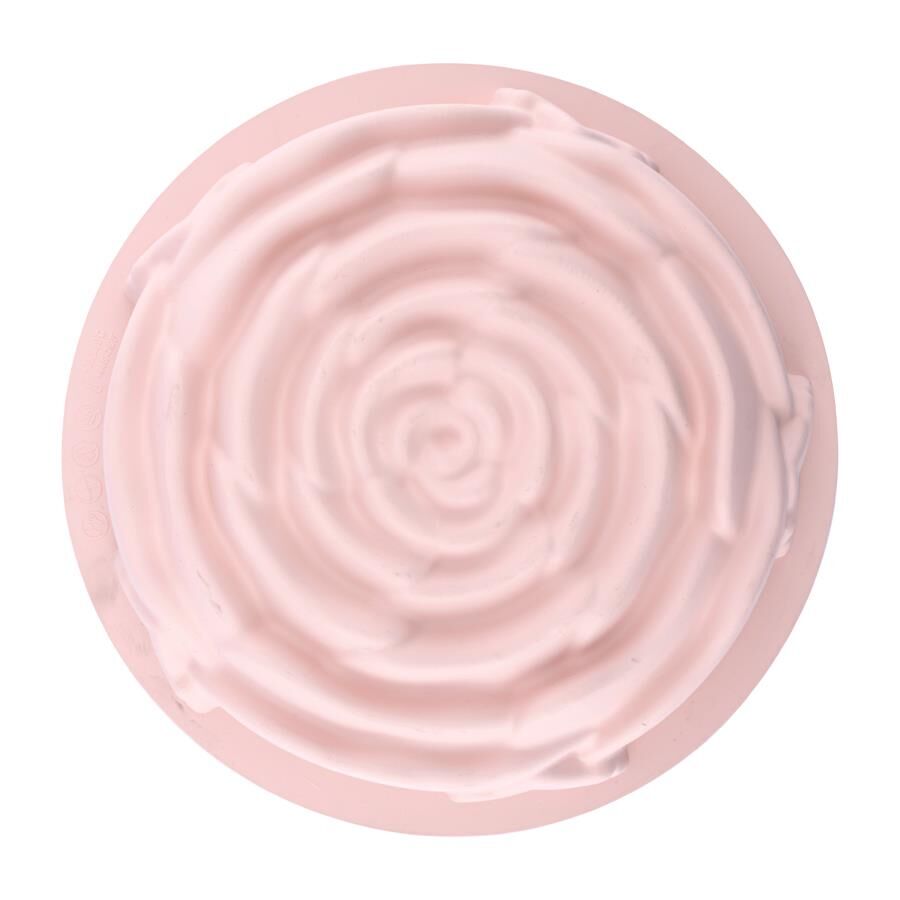 SİLİCOLİFE GÜL KEK KALIBI SOFT PEMBE