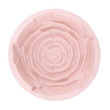 SİLİCOLİFE GÜL KEK KALIBI SOFT PEMBE