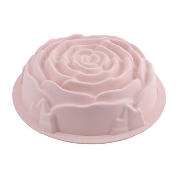 SİLİCOLİFE GÜL KEK KALIBI SOFT PEMBE