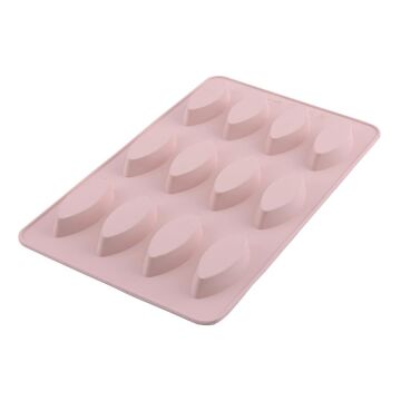 SİLİCOLİFE MİNİ MEKİK KEK KALIBI SOFT PEMBE