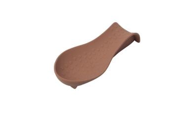 SİLİCOLİFE KALP DESEN KEPÇE ALTLIĞI KAHVERENGİ