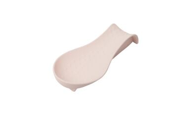 SİLİCOLİFE KALP DESEN KEPÇE ALTLIĞI SOFT PEMBE