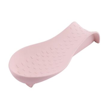 SİLİCOLİFE KALP DESEN KEPÇE ALTLIĞI SOFT PEMBE