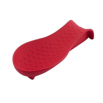 SİLİCOLİFE KALP DESEN KEPÇE ALTLIĞI Kırmızı