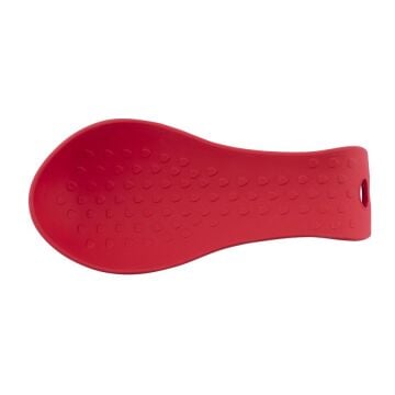 SİLİCOLİFE KALP DESEN KEPÇE ALTLIĞI Kırmızı