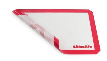 Profesyonel Silpat, Yanmaz Yapışmaz, Yıkanabilir, Silikon Pişirme Matı 30x40cm Ve Fırın Tutacağı Set