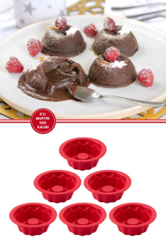 SİLİCOLİFE FAVORİ KEK KALIBI Kırmızı