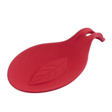 SİLİCOLİFE YAPRAK DESEN KEPÇE ALTLIĞI Kırmızı