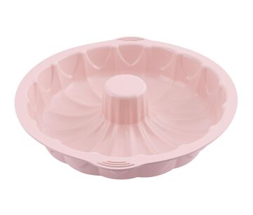 SİLİCOLİFE BÜYÜK KLASİK KEK KALIBI SOFT PEMBE