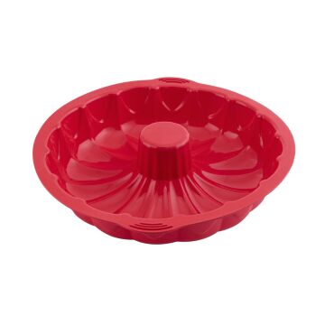SİLİCOLİFE BÜYÜK KLASİK KEK KALIBI Kırmızı