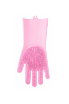 SİLİCOLİFE SİHİRLİ ÇOK FONKSİYONLU BULAŞIK ELDİVENİ SL-060 SOFT PEMBE