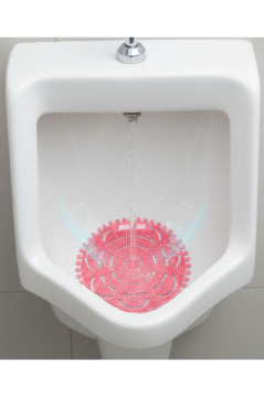 Flosoft F269Y PisMiss Yuvarlak Koku Giderici, Pisuvar Lavabo Banyo Gider Süzgeci Kir Leke Tutmaz 30 Gün Etkili 1 Koli=96 Adet