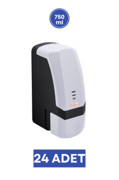 Flosoft F091 Köpük Sabunluk 700 ml 24 Adet, Duvara Monte Ekonomik Köpük Verici Dispenser 1 Koli=24 Adet