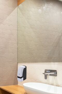 Flosoft F091 Köpük Sabunluk 700 ml 24 Adet, Duvara Monte Ekonomik Köpük Verici Dispenser 1 Koli=24 Adet