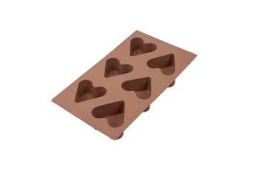 SİLİCOLİFE 6 LI KALP MUFFİN KURABİYE VE KEK KALIBI