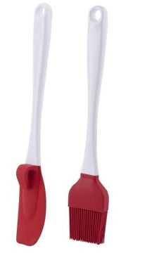 Silicolife Yanmaz Yapışmaz Pişirme Matı Silpat, Silkon Spatula ve Fırça Seti