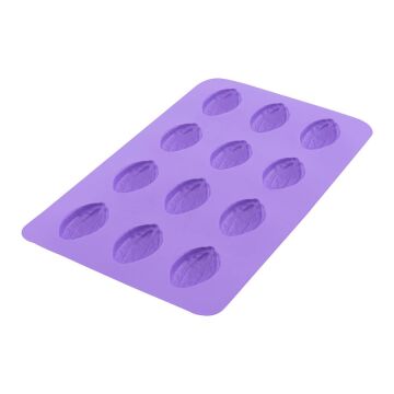 SİLİCOLİFE MİNİ CEVİZ KURABİYE KALIBI LİLA