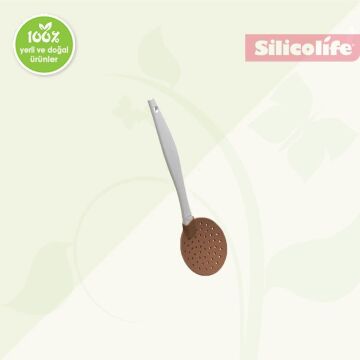 SİLİCOLİFE KLASİK KEVGİR KAHVERENGİ