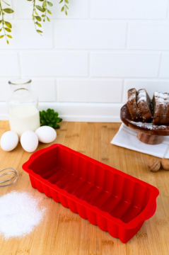 SİLİCOLİFE BATON KEK KALIBI Kırmızı