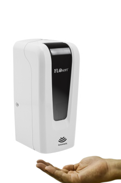 Flosoft F046 Otomatik Sensörlü Köpük Verici 1000 ml, Fotoselli Temassız Duvara Monte Köpük Dispenseri Sabunluk 1 Koli=12 Adet