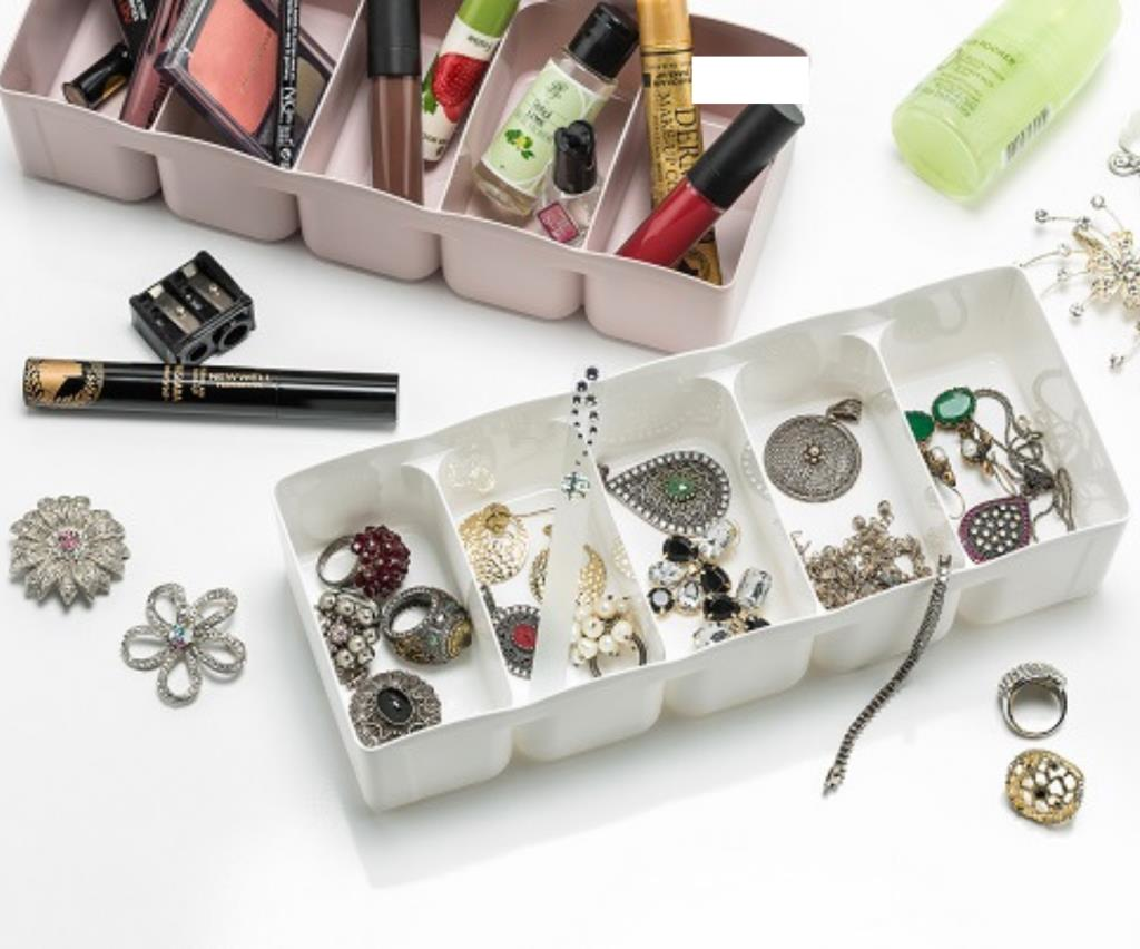 Flosoft 5 Bölmeli Çekmece Düzenleyici Organizer 3’lü Set