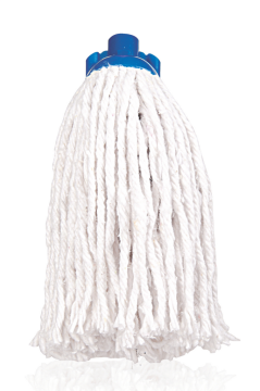 Flora F045 Yaprak İp Mop Orta Boy 48 Adet, Toz Hapseden Ultra İplikli Yedek Paspas 1 Koli=48 Adet