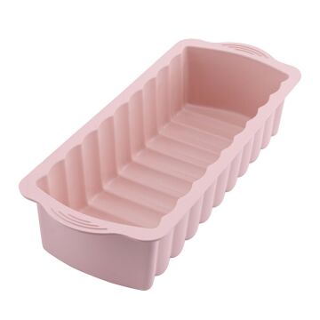 SİLİCOLİFE BATON KEK KALIBI SOFT PEMBE