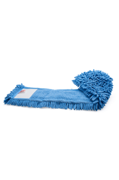 Flora FT351 Mikrofiber Makarna Mop 40 cm 40 Adet, Ekstra Geniş Cepli Sistem Toz ve Islak Zemin Paspas Yedeği 1 Koli=40 Adet