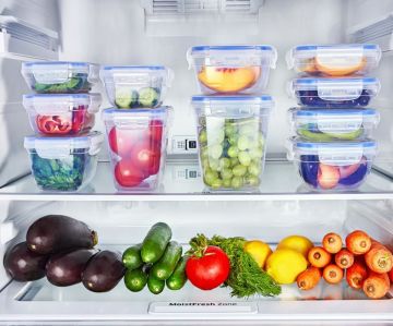 Flosoft Contalı Sızdırmaz Hava Almaz Kare Saklama Kabı 3’lü Set (275ml,500ml,900ml)