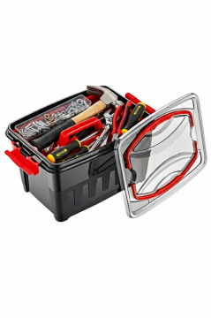 Flora Çok Amaçlı Takım Çantası 8 Lt, Çıkarılabilir İç Hazneli Tamir Alet Çekiç Çivi Vida Malzeme Kutusu