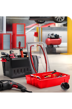 Flora Çok Amaçlı Takım Çantası 8 Lt, Çıkarılabilir İç Hazneli Tamir Alet Çekiç Çivi Vida Malzeme Kutusu