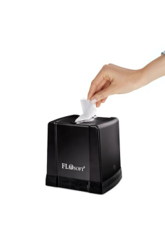 Flora Cömert Peçetelik, Dekoratif Peçete Dispenseri ve Düzenleyicisi F291 Siyah