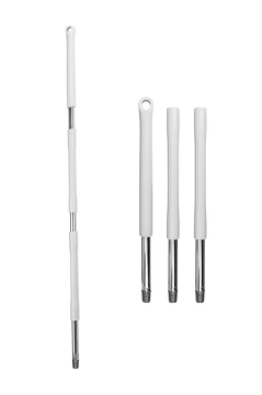 Tüm Vidalı Fırça ve Temizlik Gereçleriyle Uyumlu Mop Sapı, 3 Parçalı, Ayrılabilir, Çok Amaçlı