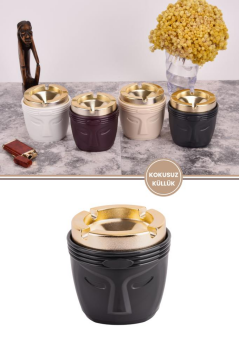 King Kokusuz Gold Küllük, Kokusuz Dumansız Yuvarlak Küllük ANTİRASİT