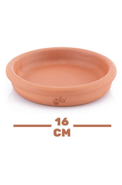 Elizi Çömlekleri 2 Adet Toprak Kavurma Saç Kasesi, Toprak Etlik Kase 2’li Set