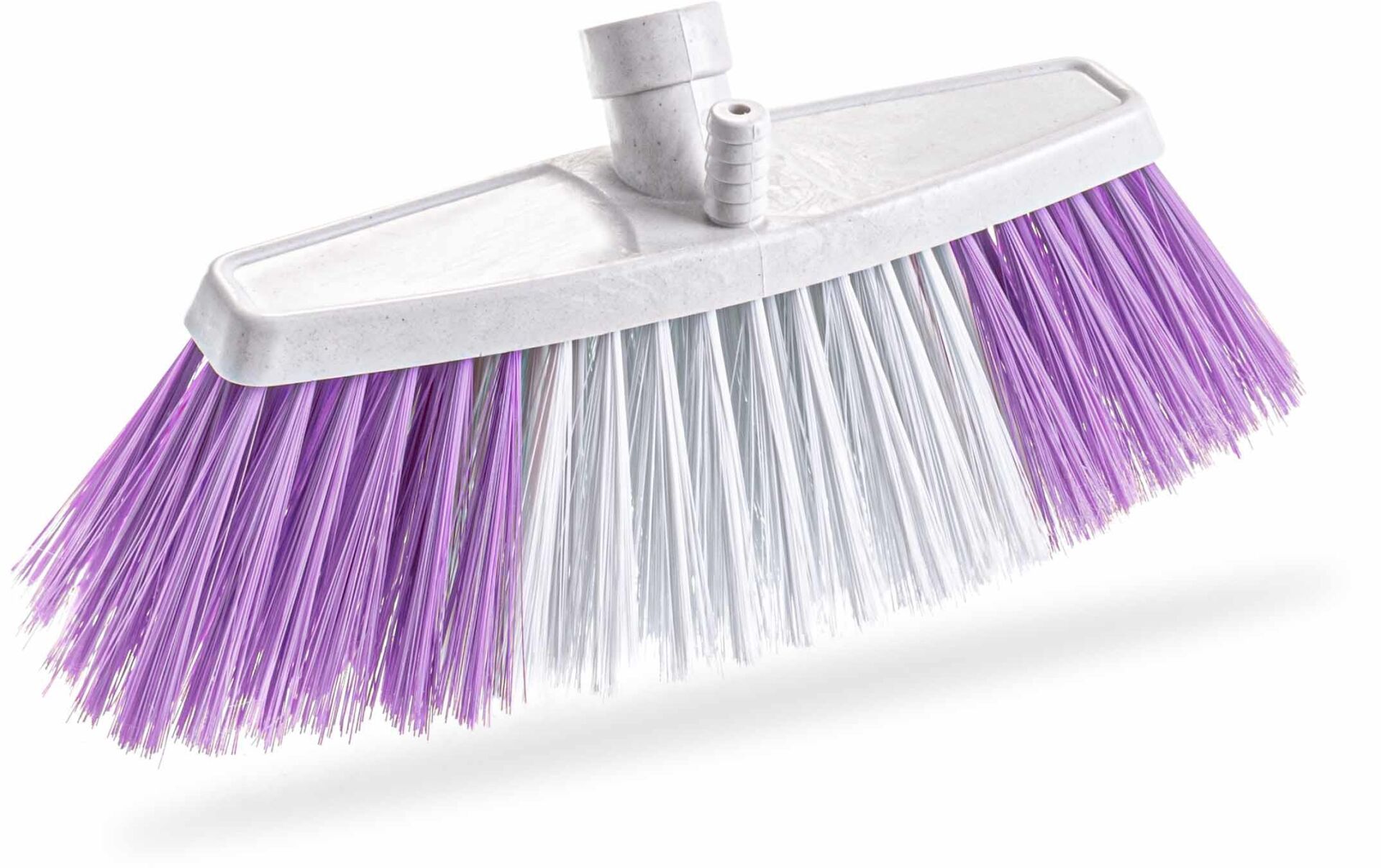 FLORA KİBAR OTO FIRÇASI EKO 17 CM F166 BEYAZ/LİLA