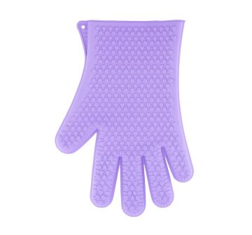 SİLİCOLİFE BEŞ PARMAK FIRIN ELDİVENİ LİLA