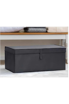 Baza Kutu Hurç, Yatak Kanepe Baza Altı Düzenleyici Su Geçirmez Mukavva Destekli 1 Adet ANTRASİT