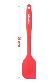 2’li Pasta Spatula Seti, Silikon Yanmaz Yapışmaz Spatula ve Çikolata Krema Reçel Sıvama Bıçağı Seti