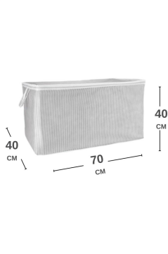 2’li Maksi Yastık Hurcu Seti, Yastık Yorgan Kıyafet Çamaşır Düzenleyici (70x40x40cm) 2 Adet