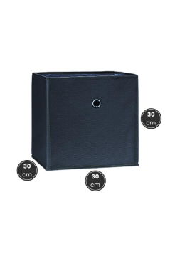 3'lü Çamaşır Oyuncak Raf Düzenleyici Set, Kapaksız Dolap İçi Saklama Kutusu (30x30x30cm) 3 Adet