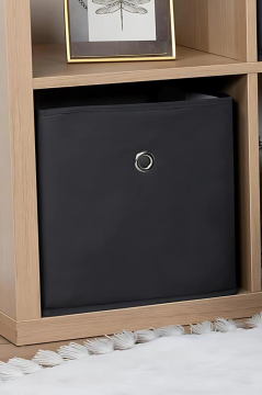 3'lü Çamaşır Oyuncak Raf Düzenleyici Set, Kapaksız Dolap İçi Saklama Kutusu (30x30x30cm) 3 Adet