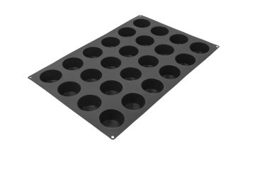 SİLİCOLİFE BÜYÜK MUFFİN KEK KALIBI Siyah