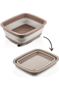 Flosoft Katlanabilir Bulaşıklık & Badya, Akordiyon Kaşıklık Bölmeli Tabaklık Kurutmalık Badya 1 ADET Yeşil