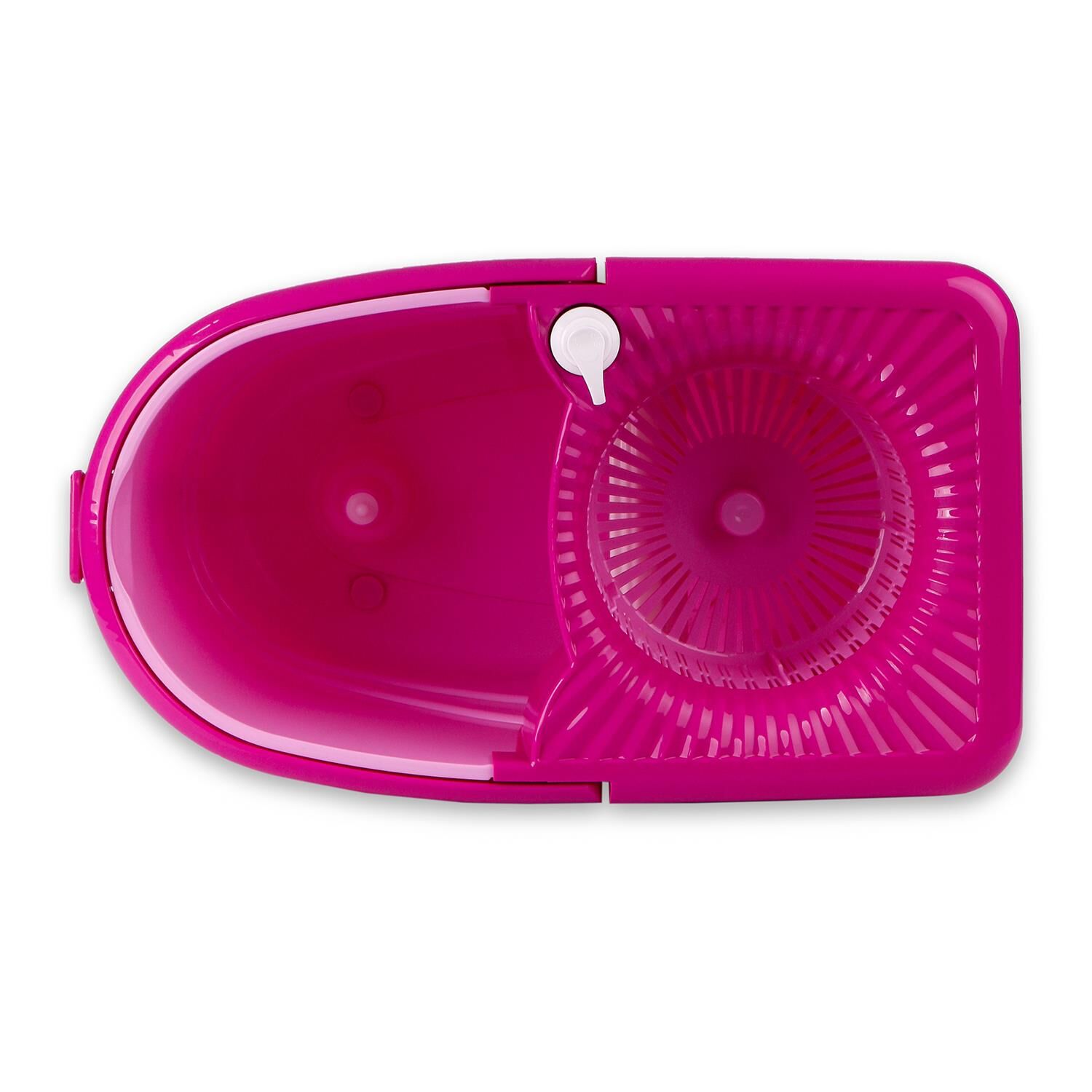 FLORA TRENDY TEKERLEKLİ ÇEKMELİ TEMİZLİK SETİ F369 Pembe