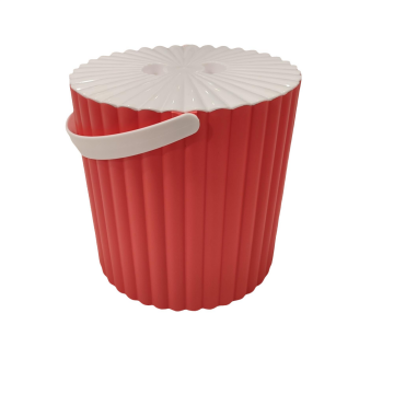 FLORA TRENDY ÇOK AMAÇLI YUVARLAK KOVA F365 FRANSIZ PEMBE