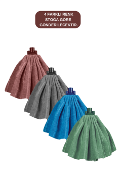 2 Adet Süper Emici Jumbo Boy Mikrofiber Havlu Mop, Tüm Yüzeylerle Uyumlu Yedek Mop Başlığı 2’li Set
