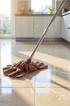 2 Adet Süper Emici Jumbo Boy Mikrofiber Havlu Mop, Tüm Yüzeylerle Uyumlu Yedek Mop Başlığı 2’li Set