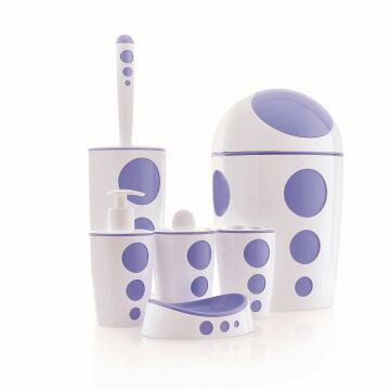 FLORA PUNTO BANYO SETİ 6 PARÇA F378 Mavi