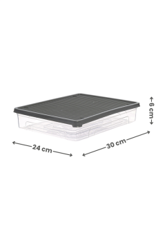 3’lü Geniş Buzdolabı Düzenleyici Set, Buzluk Derin Dondurucu Buzdolabı İnce Saklama Kabı 3x3100ml